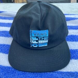 Vans Off the Wall Black SnapBack hat